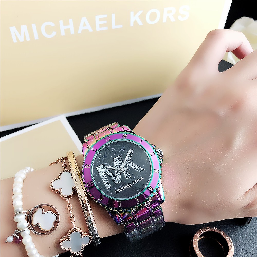 michael kors iridescent watch