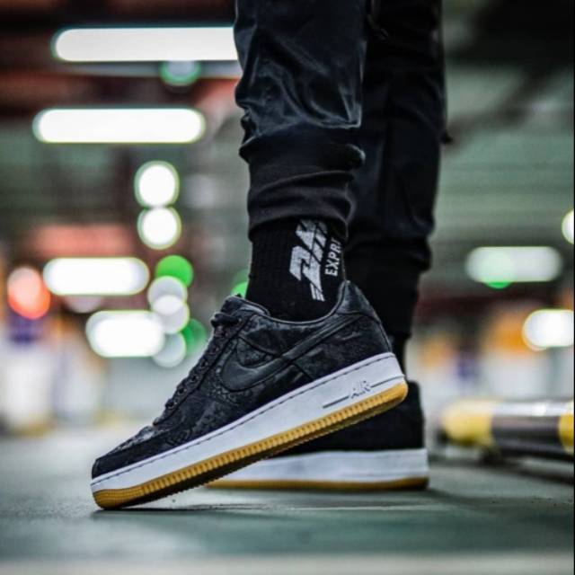 clot fragment air force 1 black