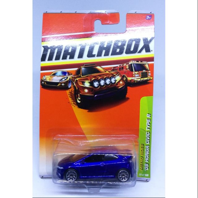 matchbox honda civic type r