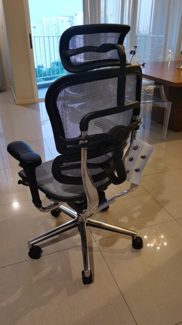 AM Office Ergohuman Chair Ergonomic Mesh Chair | Shopee ...