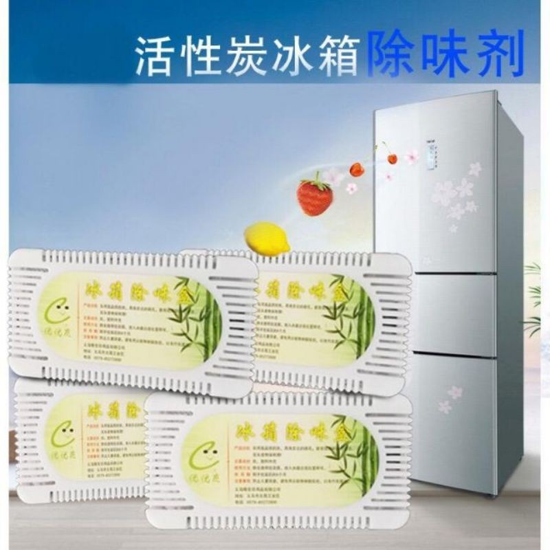 Bamboo charcoal refrigerator air purifier smell eliminator pewangi peti ais