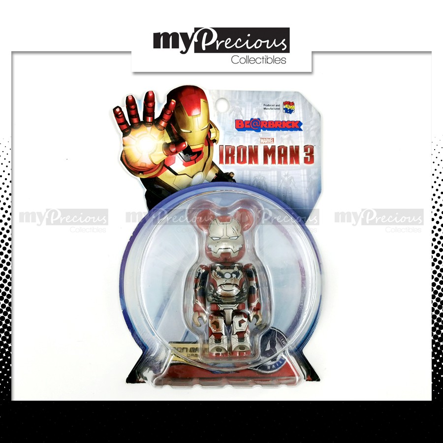 bearbrick ironman 100