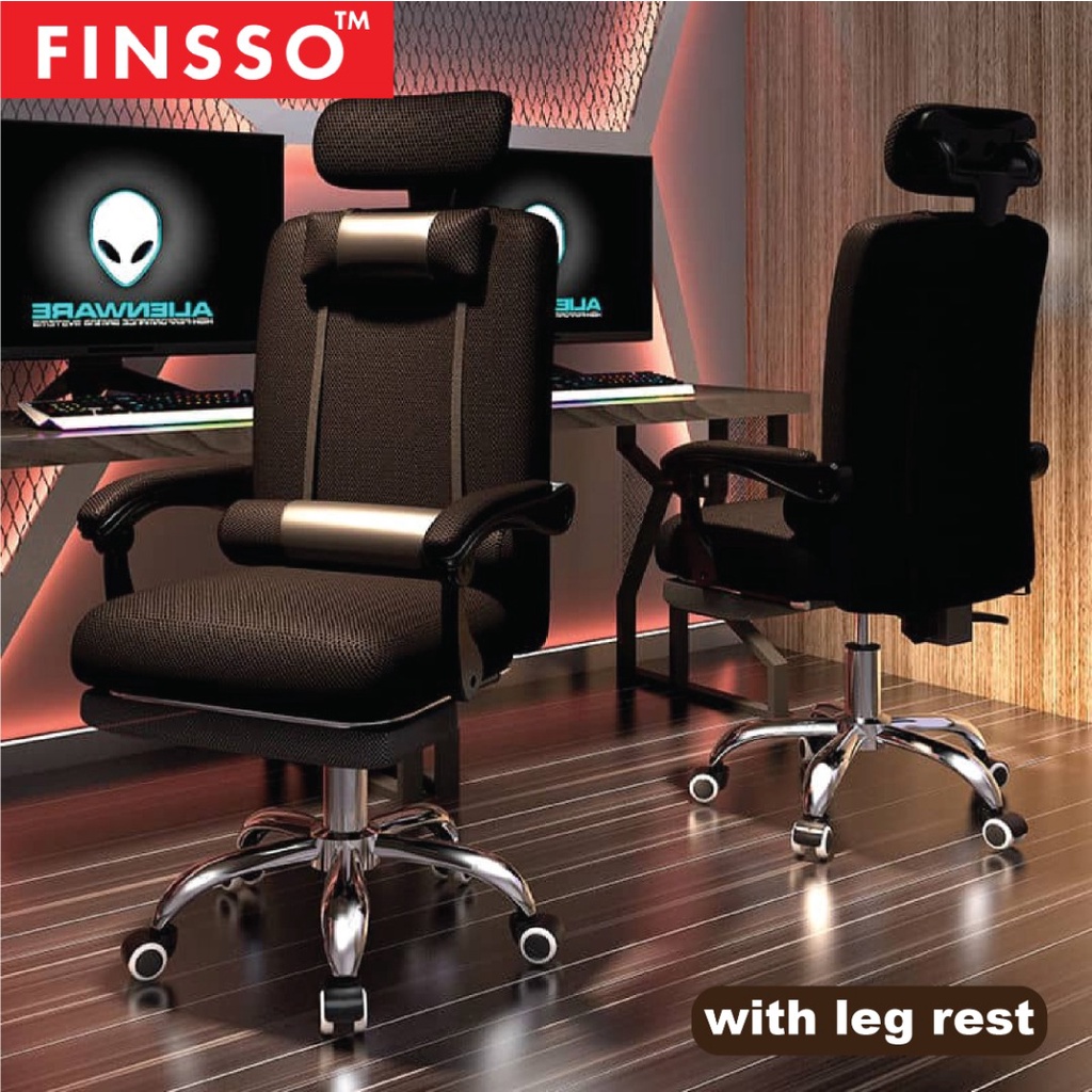 FINSSO: [GAMING SERIES] GT004 L Shape Gaming Table / Study Table / Working Desk / Computer Desk