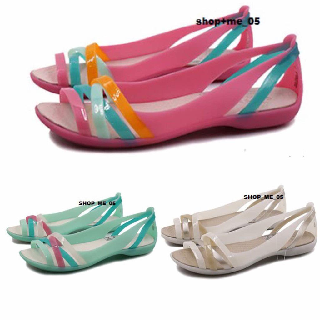 crocs isabella huarache 2 flat