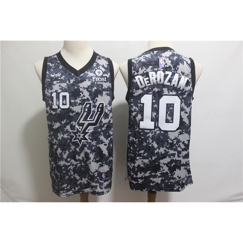 NBA 2K14 Spurs Military Night Camouflage Jersey 