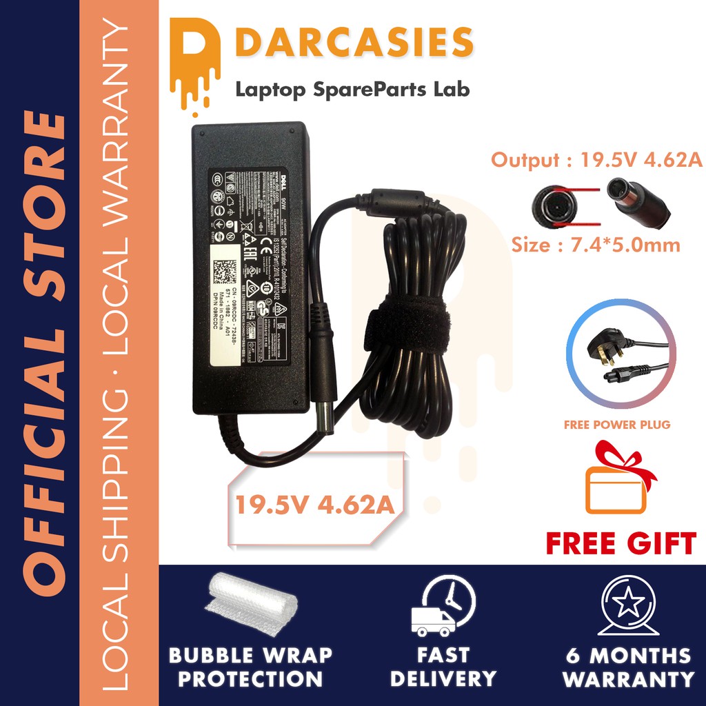 Dell LA90PM111 AA90PM111 FA90PM111 DA90PM111 0MRNFT MK947 P0PT9 0Y4M8K ...