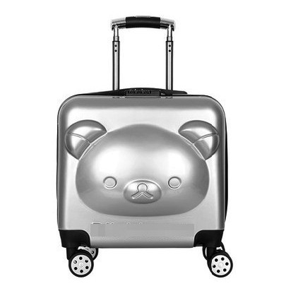 Carry On Luggage 20 3d Children Abs Pc Suitcase Cabin