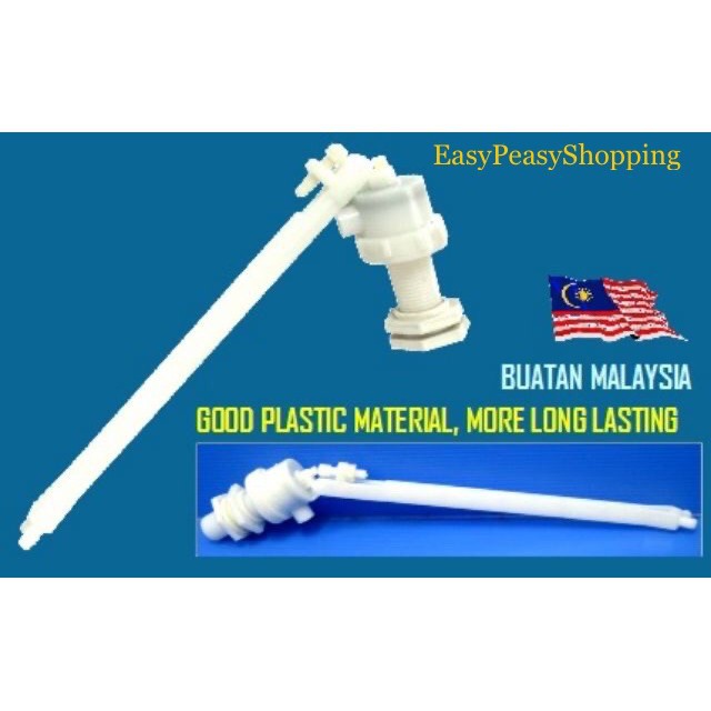 9" Pvc plastic Float Valve (1/2")/ Injap Terapung Jamban Air /Toilet