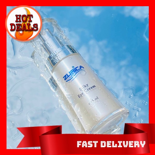 BEST SELLER [ Local Ready Stocks ] ZURICA Silky Eye Cream For All Skin Type Facial Eye Care Skincare Krim Mata Sutera S