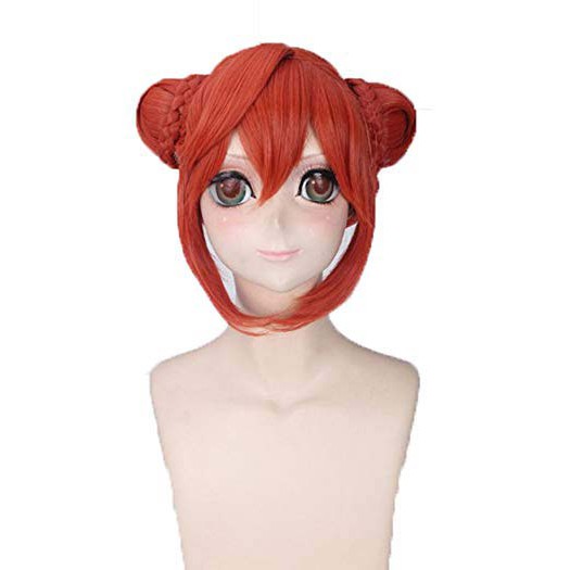 Short Ponytail Hair Braid Gin Tama Anime Cosplay Party Full Wigs