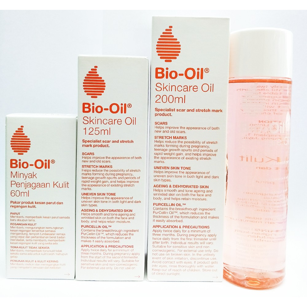 Bio Oil 60ml 125ml 200ml Bio Oil Shopee Malaysia