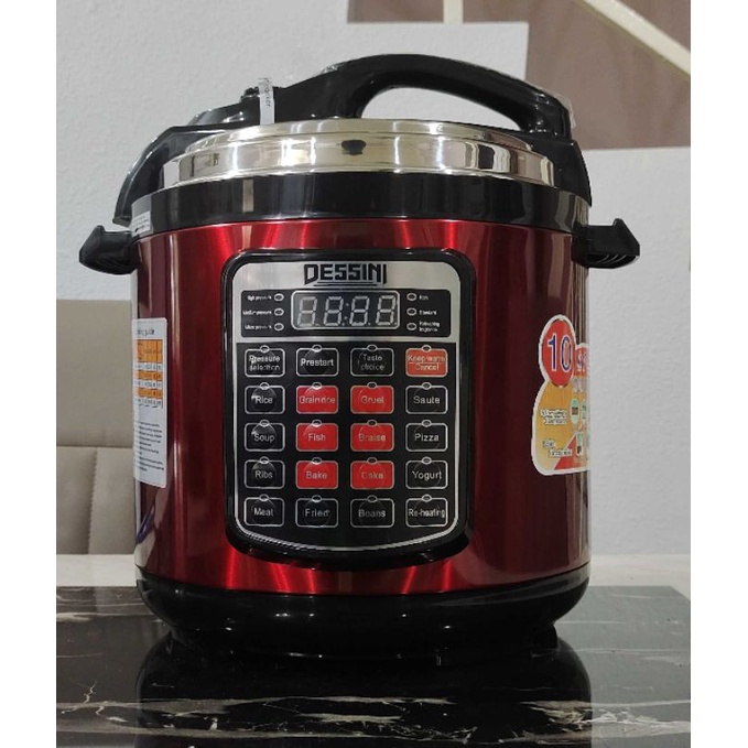 PRESSURE COOKER DESSINI 20 BUTTON 8L Shopee Malaysia