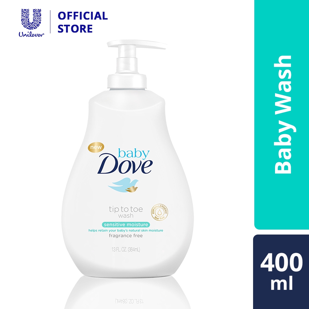 baby dove sensitive head to toe wash