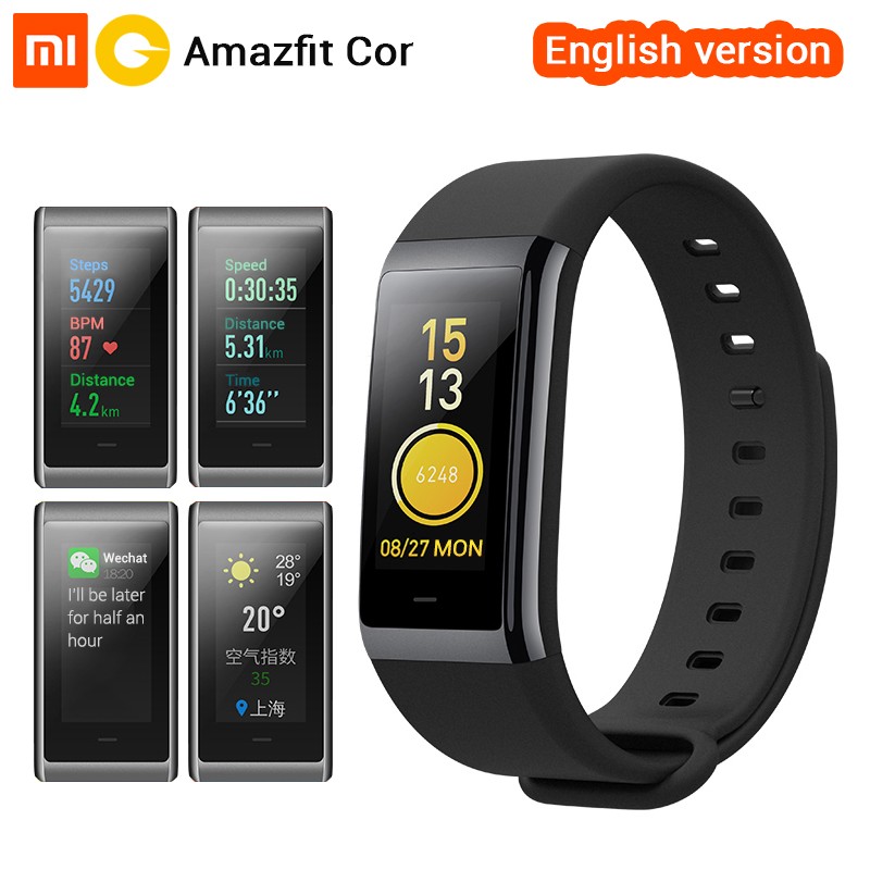 xiaomi amazfit heart rate smartband