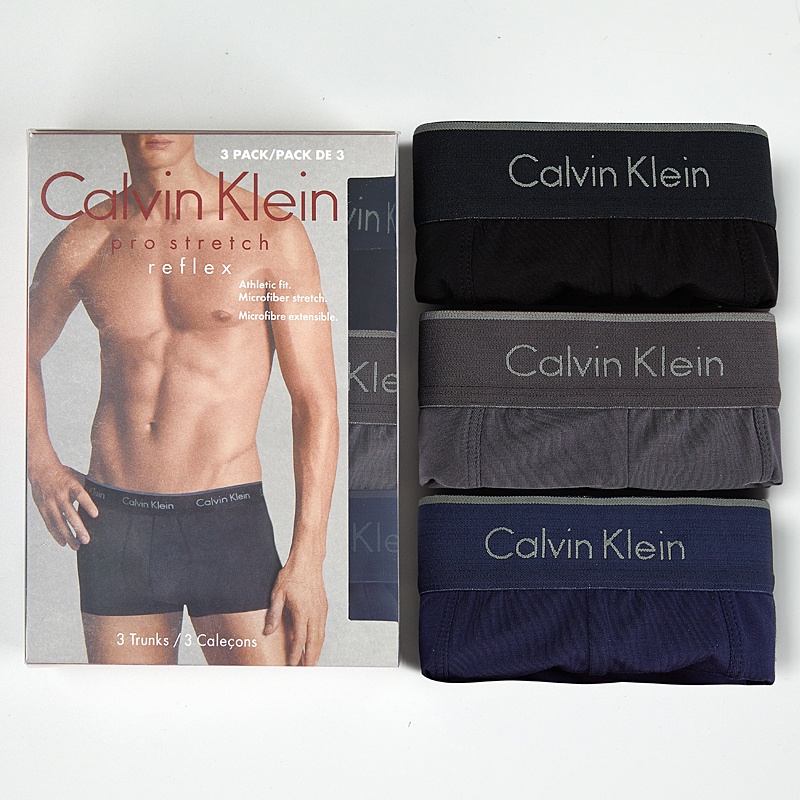 Ready Stock】Calvin Klein CK men's underwear Cotton fabric 100% Breathable  Trunks | Shopee Malaysia