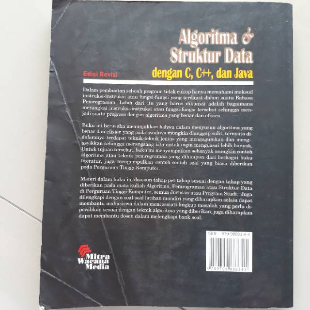 Algorithms And Data Structures With C C And Java Moh Sjukani Shopee Malaysia