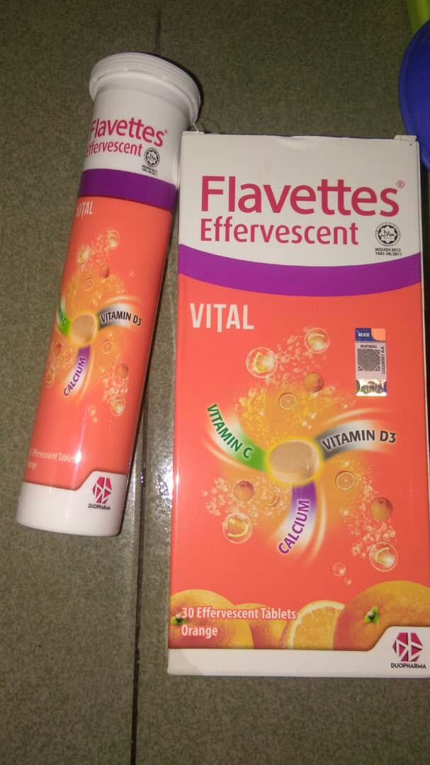 kebaikan flavettes vitamin c glow
