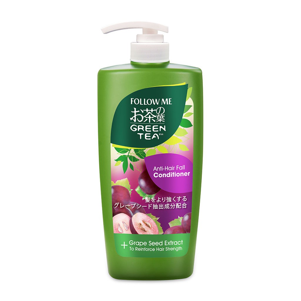 FOLLOW ME GREEN TEA CONDITIONER 650ML ANTIHAIR FALL (NEW) Shopee