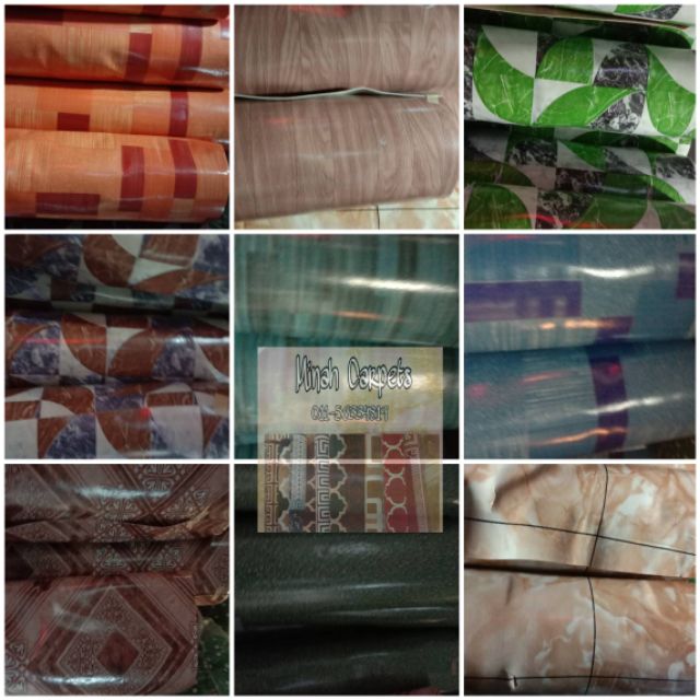 Tikar getah span pelbagai corak | Shopee Malaysia