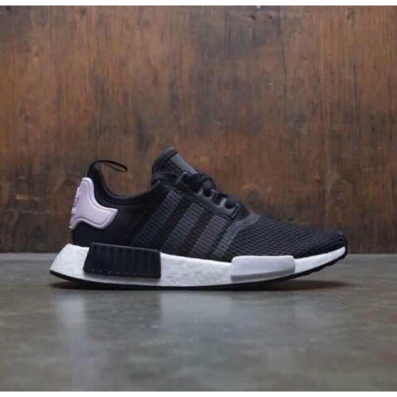 nmd black with pink