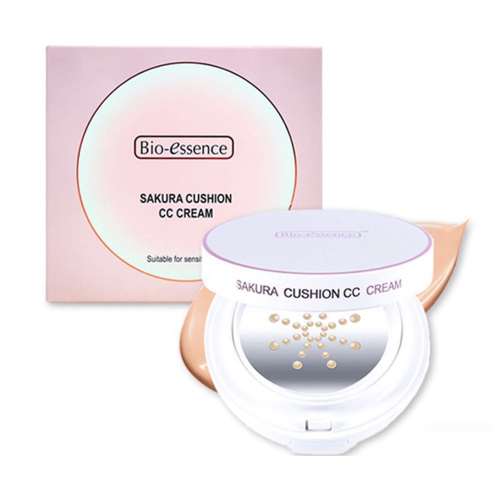 Ready Stock)Bio-Essence Sakura Cushion Cc Cream | Shopee Malaysia