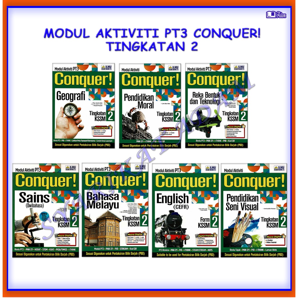 Adm Buku Latihan Pt Modul Aktiviti Pt Conquer Tingkatan