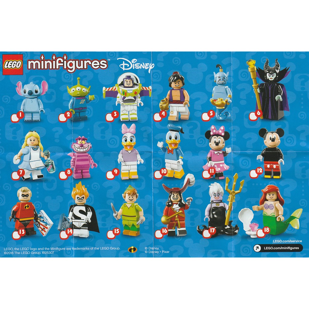 disney minifigures series 1