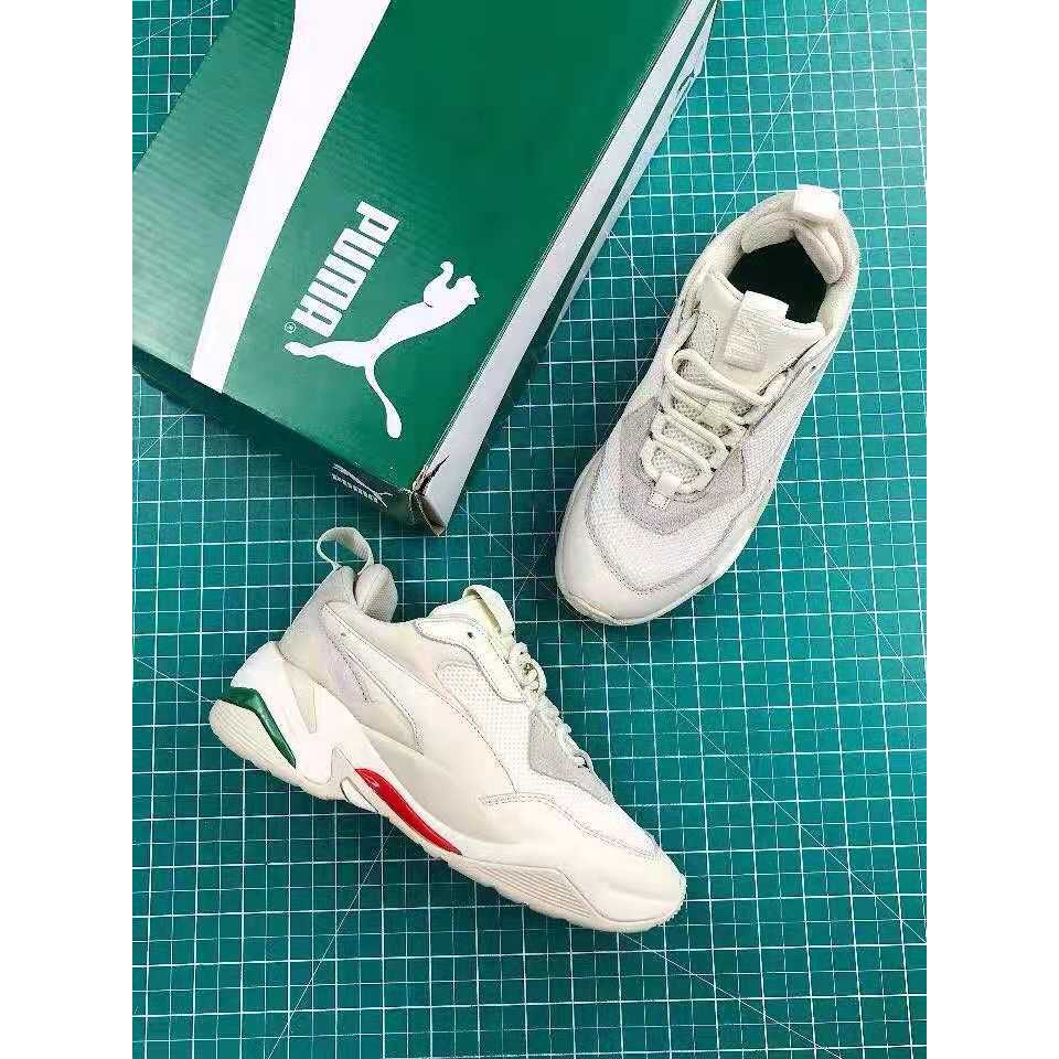puma thunder desert white womens