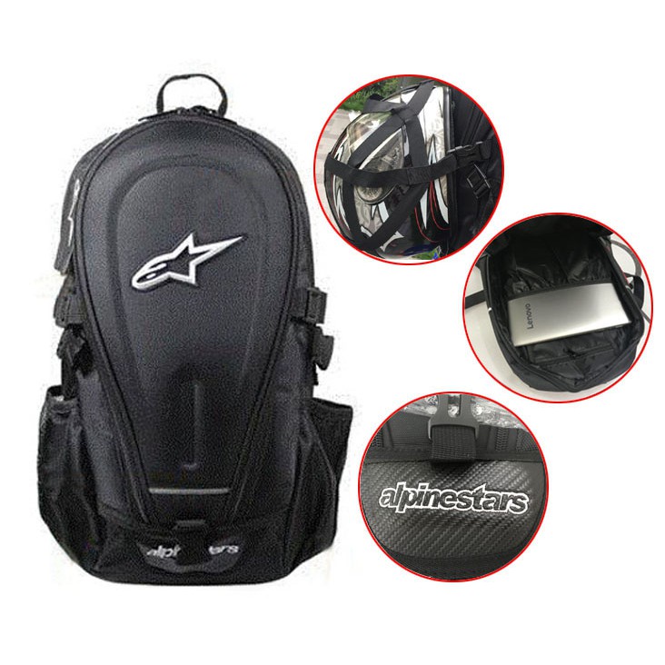 backpack helmet carrier
