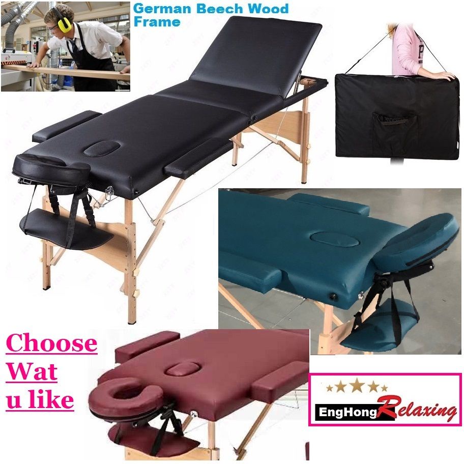 MultiFunction Foldable Massage Bed, Facial Bed, Beauty Bed, katil urut