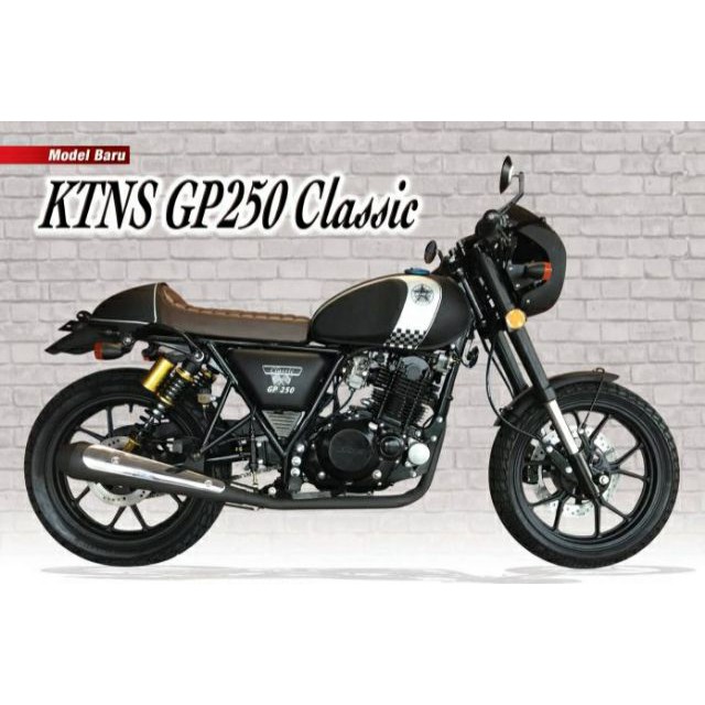 ktns gp250 cafe racer