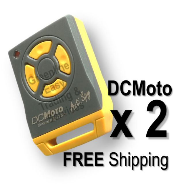2 x Autogate Remote Control for DCMoto Autogate System Shopee Malaysia
