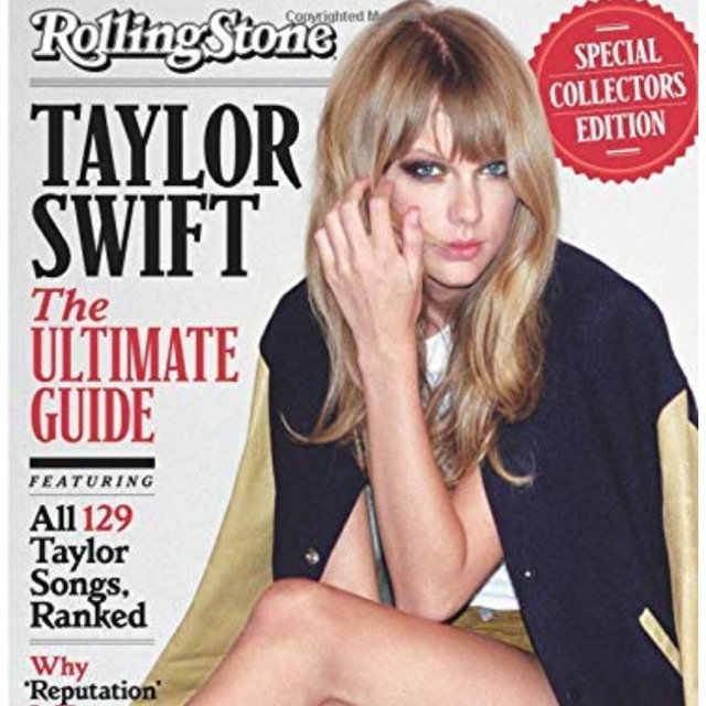 Taylor Swift Rolling Stone The Ultimate Collectors Edition Imported