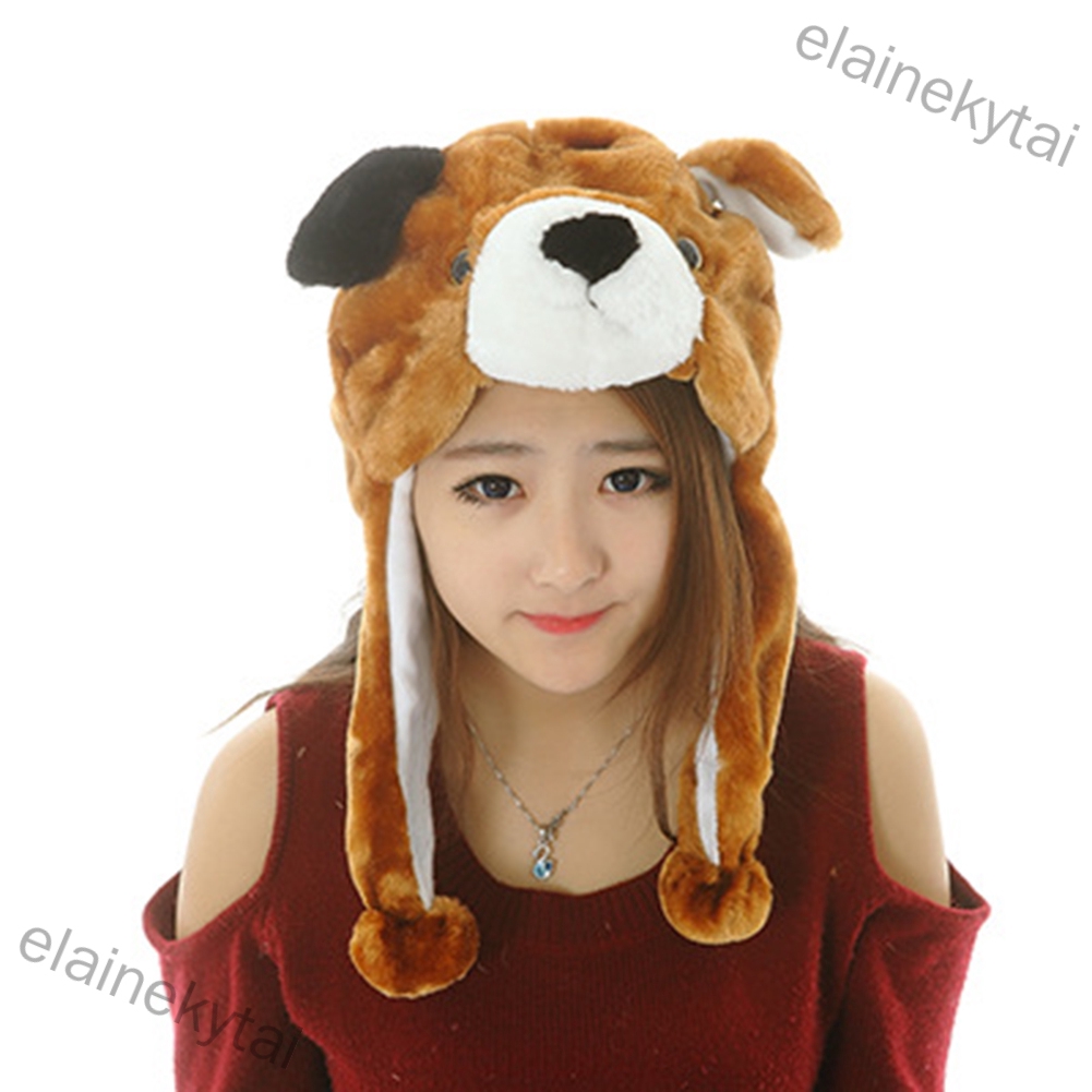 HOT READY STOCK Cartoon Kids Children Plush Animal Hat Costume Cap Cute ...