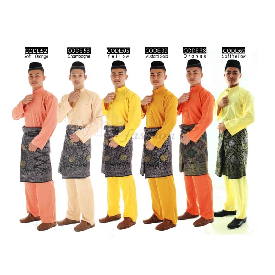 Warna Baju Melayu Yang Sesuai Untuk Lelaki Berkulit Gelap