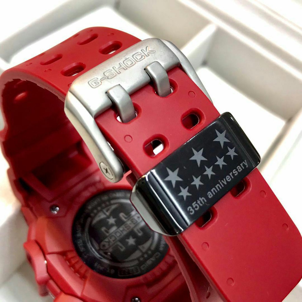 35 anniversary g shock red