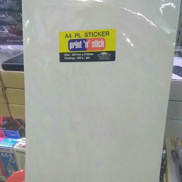 a4 sticker printer machine