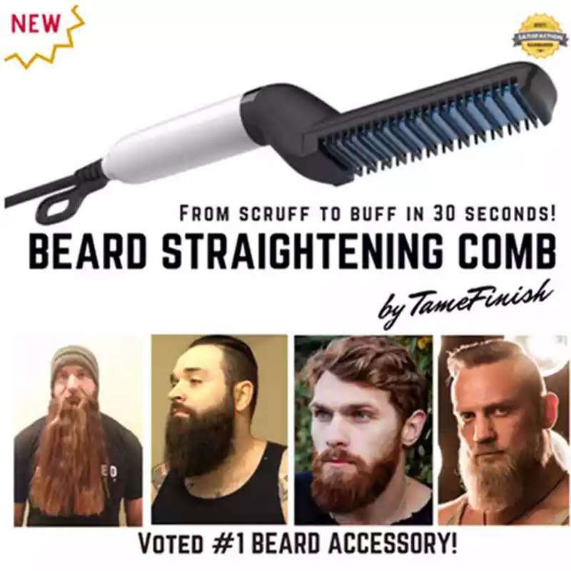 heated comb for men