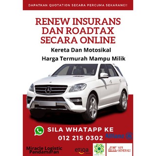 Wakil Agent Insurans Motor/Kereta [Free Quotation]  Shopee Malaysia