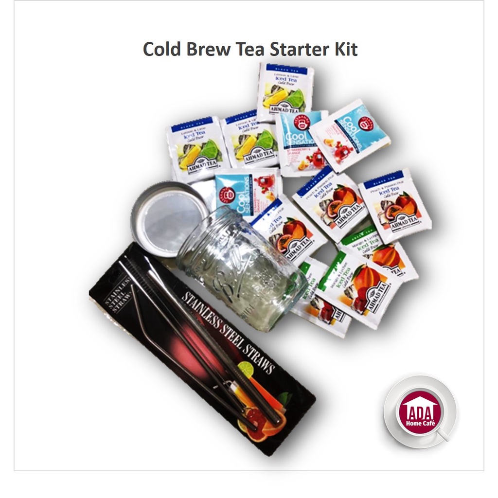 Cold Brew Iced Tea Starter Kit Ahmad Tea Teekanne Tea gift box for