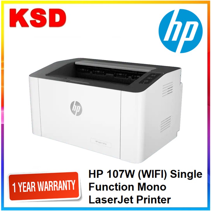 HP Laser 107A/107W Monochrome Laser Printer