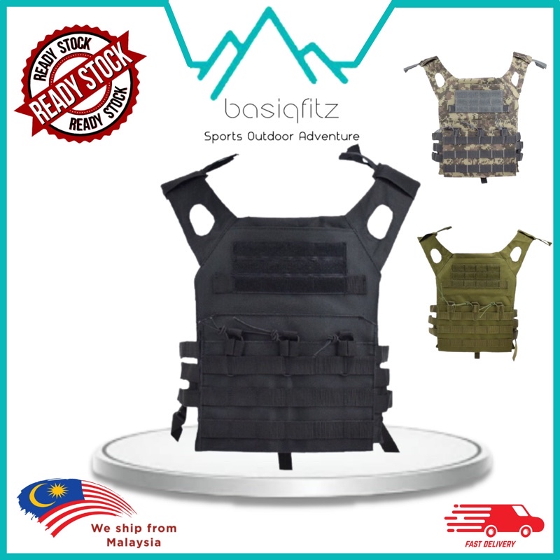 Outdoor Adventure Safety Tactical Equipment Multi-pocket SWAT Army CS Hunting Detachable Tactical Vest Rock climbing