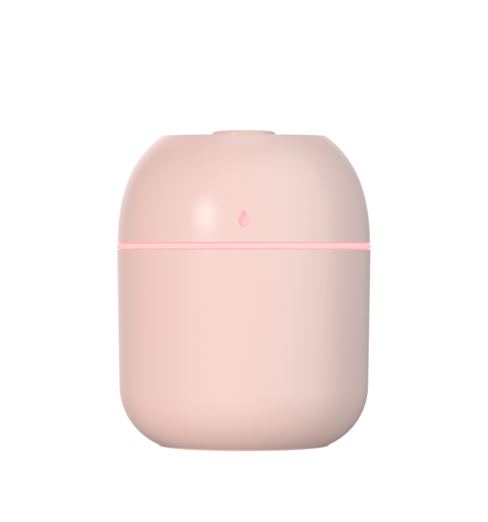 220ML MINI AIR HUMIDIFIER LED COLOURFUL NIGHT LIGHT SILENT MODE USB RECHARGEABLE ESSENTIAL OIL DIFFUSER