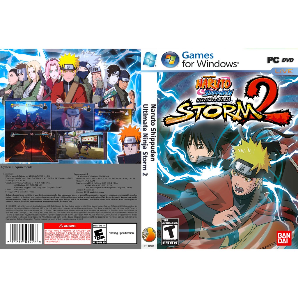 Game Naruto Shippuden Ultimate Ninja Storm 2 Full Crack