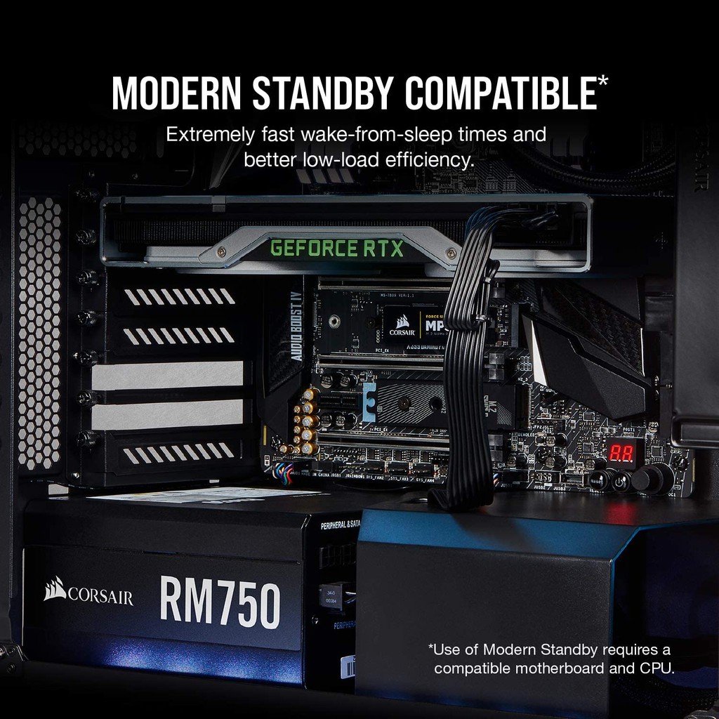 素晴らしい外見 大特価CORSAIR RM Series 2021 , RM750, 750 Watt, 80 Plus Gold  Certified, Fully Modular Power Supply並行輸入 obrigadinho.com.br