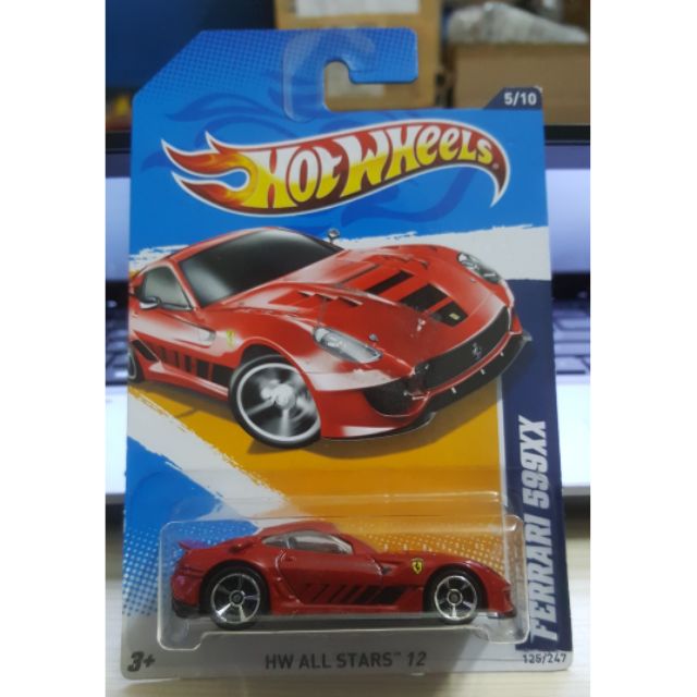 hot wheels ferrari 599xx super treasure hunt 2012