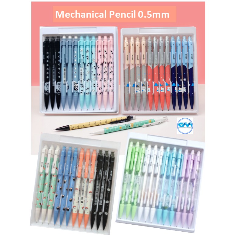 Fancy Mechanical Pencil 0.5mm * Ready Stock* (1 Pieces) Pensil Tekan