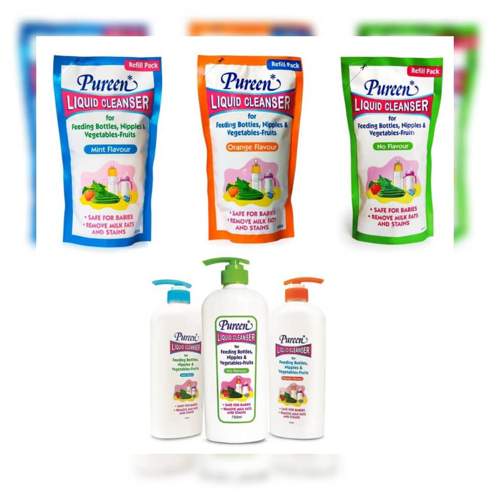 pureen wash bottle