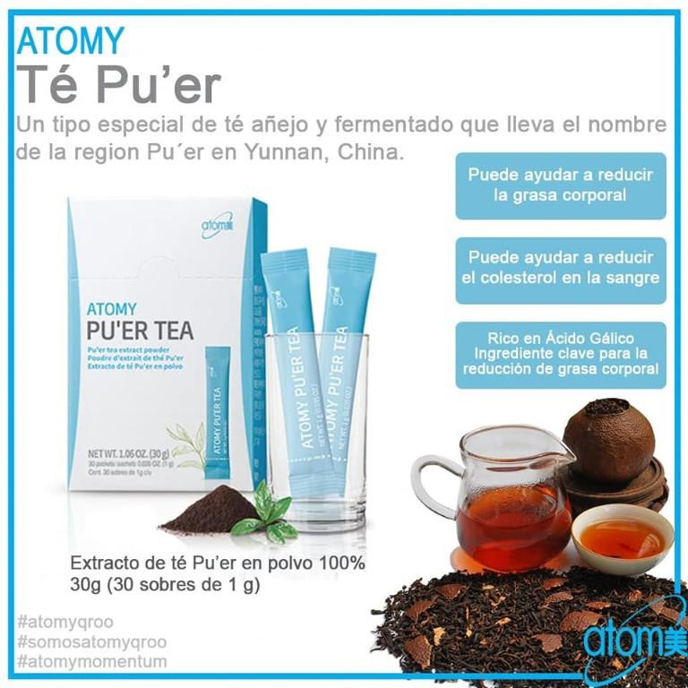 Atomy Puer Tea Dietary Drink 艾多美普洱茶 Instant Tea 消脂消肿 瘦身 降低不好的胆固醇 提高好的胆固醇 Shopee Malaysia