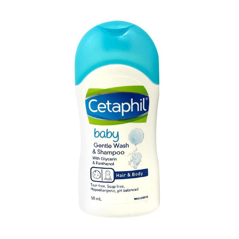CETAPHIL BABY GENTLE WASH & SHAMPOO 50ML TRAVEL SET / TRIAL KIT Shopee Malaysia